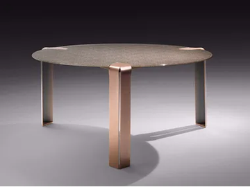 FLOW - Round living room table by F.lli Orsenigo - view 2